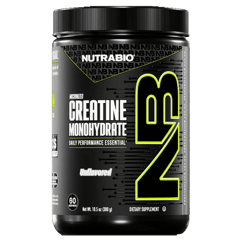 Creatine Monohydrate by NutraBio, front of package