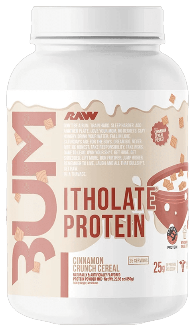 BUM Itholate by Raw Nutrition, front of package