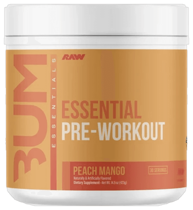 Essential Pre by Raw Nutrition, front of package